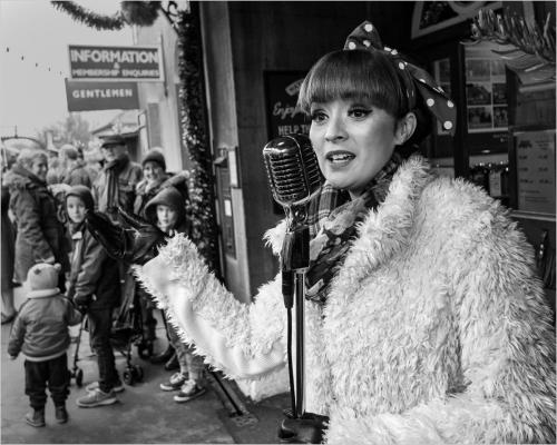 Entertaining-On-The-Platform Barry-Day