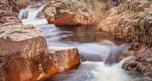 Glen-Etive-Waterfalls Gordon-Gentles 1